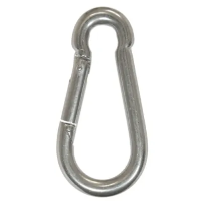 MOSCHETTONE CARCANO IN ACCIAIO ZINCATO PER FISSAGGIO E SOLLEVAMENTO - DISPONIBILE NEI DIAMETRI 4, 5, 6, 7, 8, 9, 10 E 12 MM