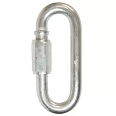 GIUNZIONE RAPID LINK CARCANO IN ACCIAIO ZINCATO PER COLLEGAMENTO RAPIDO CATENE E CAVI