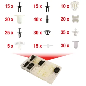 KSTOOLS MERCEDES CLIP ASSORTMENT 270 PCS FOR CAR BODYWORK