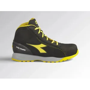 DIADORA GLOVE MDS SAFETY SHOE MID BLACK S3S