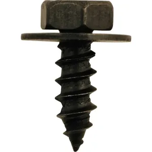KSTOOLS METAL SCREWS, WASHERS, BLACK UNIVERSAL, 10 PCS 9,4X17,3