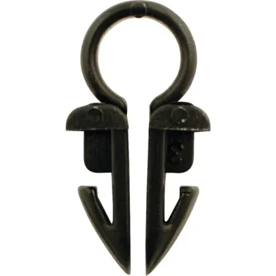 CLIPS FISSAGGIO PER CAVI Ø 6,3MM,10 PZ. KSTOOLS PER FISSAGGIO COMPONENTI AUTO