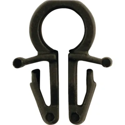 CLIPS FISSAGGIO PER CAVI Ø 5MM,10 PZ. KSTOOLS PER FISSAGGIO COMPONENTI AUTO