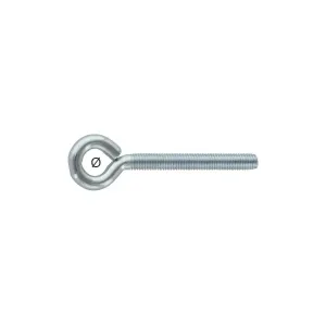 GALVANISED PRESSED EYELET FOR SUSPENSION AND FIXING TO WALL AND CEILING - AVAILABLE IN SIZES 10X73, 12X90, M 6 AND M 8