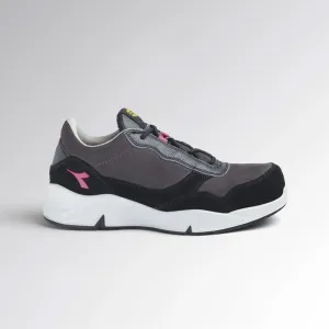 DIADORA ATHENA SAFETY SHOE LOW IRON/RASPBERRY S3L