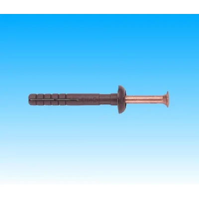 TASSELLO VITE TESTA BOMBATA RAMATA 6X45 PER FISSAGGIO IN MURATURA