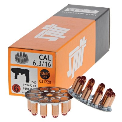 PROPULSORE SPIT PER CHIODATRICE P200 A POLVERE PER FISSAGGIO SU CALCESTRUZZO E ACCIAIO - DISPONIBILE IN POTENZA VERDE, GIALLO E 