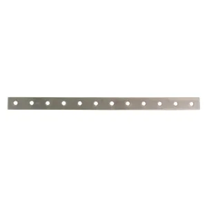 GALVANISED STRAIGHT PERFORATED PLATE FOR JOINING AND REINFORCING WOODEN STRUCTURES - AVAILABLE IN SIZES CM. 16 AND CM. 20