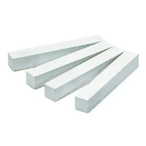 SOGES STEATITE MARKING CHALK PACK OF 12 PCS SECTION 10X10X100 FOR MARKING AND SIGNALLING