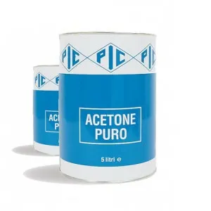 LOMBARDI ACETONE SOLVENT FOR CLEANING, DEGREASING AND PAINT THINNING - AVAILABLE IN LT.1 AND LT.5 SIZES
