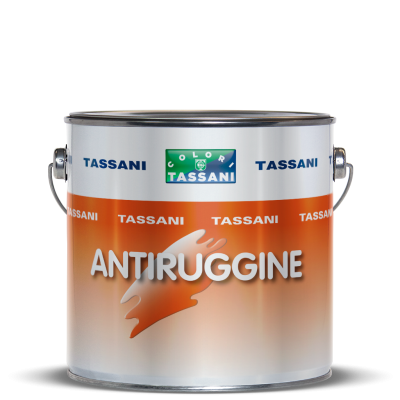 ANTIRUGGINE PER PROTEZIONE SUPERFICI METALLICHE DA CORROSIONE E OSSIDAZIONE - DISPONIBILE IN GRIGIA LT 0,5, GRIGIA LT 2,5, ARANC