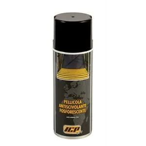 FLUORESCENT ANTI-SLIP FILM FOR PROTECTION AND FINISHING OF METAL SURFACES