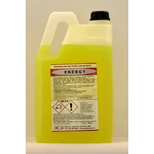 ENERGY DETERGENT FOR FLOORS FOOD USE LT.5 FOR CLEANING AND DEGREASING