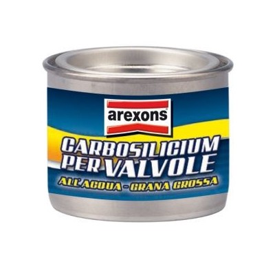 CARBOSILICIUM ACQUA AREXONS PASTA ABRASIVA PER LEVIGATURA SUPERFICI METALLICHE E CARROZZERIA - DISPONIBILE IN GRANA FINE E GRANA