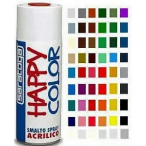 SARATOGA SPRAY PAINT CAN FOR QUICK PAINTING ON METAL, WOOD, PLASTIC AND OTHER SURFACES - AVAILABLE IN 34 COLOURS