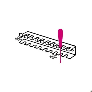 BETA ART. 8888 SPG11 SCREWDRIVER HOLDER, 11 SLOTS