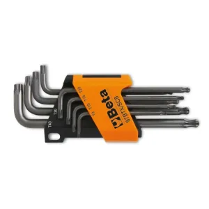 BETA 97BTX/SC8 SET OF 8 TORX KEYS 9-40
