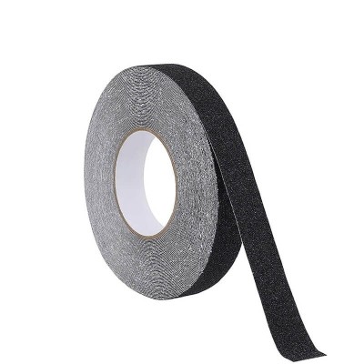 NASTRO ANTISCIVOLO MM.25 X MT 18 COLORE NERO TESA PER SICUREZZA SU GRADINI E SUPERFICI SCIVOLOSE