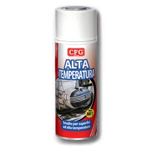 HIGH-TEMPERATURE SPRAY PAINT CAN FOR STOVES, EXHAUST PIPES AND HEAT-EXPOSED PARTS - AVAILABLE IN COLOURS BLACK
