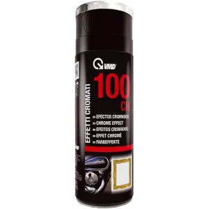 CHROME-EFFECT SPRAY CAN FOR SURFACE DECORATION AND PROTECTION - AVAILABLE IN COLOURS SILVER AND GOLD
