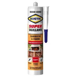 BOSTIK HIGH-TEMPERATURE SEALANT 1200° GREY 310ML FOR SEALING AND INSULATION