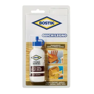 BOSTIK QUICK LEGNO BLISTER 50 GR. FOR BONDING MATERIALS