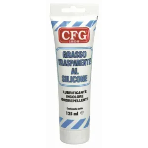 CFG SILICONE GREASE TUBE 125 ML CFG FOR LONG-LASTING LUBRICATION OF BEARINGS AND GEARS