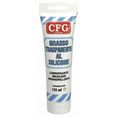 GRASSO SILICONICO CFG TUBO 125 ML CFG PER LUBRIFICAZIONE PROLUNGATA CUSCINETTI E INGRANAGGI