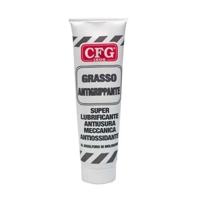 GRASSO ANTIGRIPPANTE (EX BISOLFURO DI MOLIBDENO) TUBO ML 125 CFG PER LUBRIFICAZIONE PROLUNGATA CUSCINETTI E INGRANAGGI