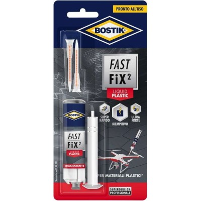 BOSTIK FAST FIX LIQUID PLASTIC PER INCOLLAGGIO RAPIDO ISTANTANEO