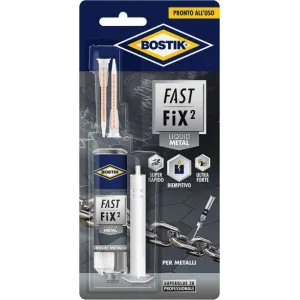 BOSTIK FAST FIX LIQUID METAL FOR QUICK INSTANT BONDING