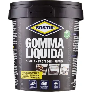 BOSTIK LIQUID RUBBER 750 ML BLACK PAINTABLE FOR PAINTING AND PROTECTING METALS