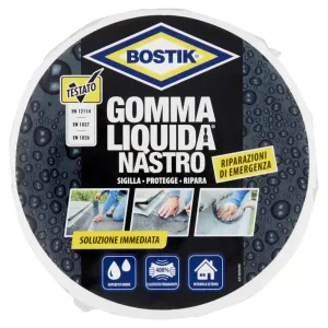 BOSTIK LIQUID RUBBER TAPE CM 7,5 METRES 5 FOR FIXING AND PROTECTION