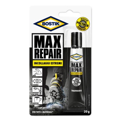 MAX REPAIR BOSTIK BLISTER 20 GR. PER INCOLLAGGIO MATERIALI