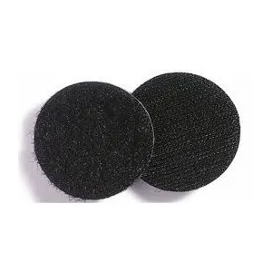 PLANO ADHESIVE VELCRO DISCS DIA.16 MM. BLACK 300GR (16 PCS) FOR REMOVABLE FIXING