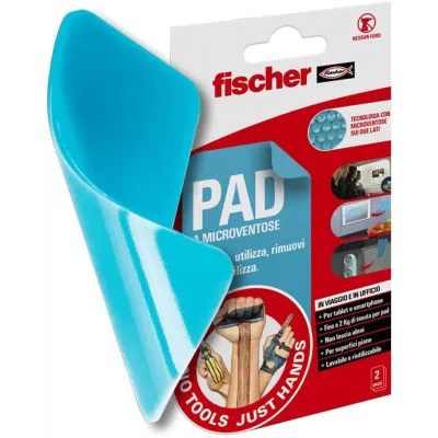 VENTOSA NTJH PAD RETTANGOLARE FISCHER PER FISSAGGIO E PROTEZIONE