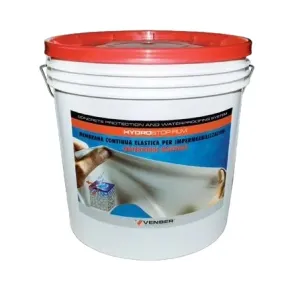 HYDROSTOP ELASTIC LIQUID WATERPROOFING MEMBRANE FOR TERRACES AND ROOFS - AVAILABLE IN COLOURS GREY AND TRANSPARENT