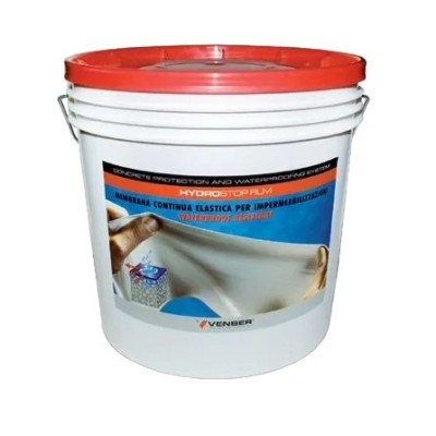 HYDROSTOP FILM IMPERMEABILIZZANTE LIQUIDO ELASTICO PER TERRAZZI E COPERTURE - DISPONIBILE NEI COLORI GRIGIO E TRASPARENTE