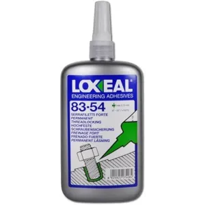 LOXEAL 83.54 10 CC. BOTTLE STRONG THREADLOCKER FOR LOCKING AND SEALING THREADS