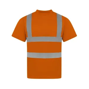 ACTION WEAR HI-VIS T-SHIRT ORANGE
