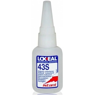 LOXEAL 43S GR.20 ADESIVO ISTANTANEO UNIVERSALE PER INCOLLAGGIO MATERIALI