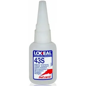 LOXEAL 43S GR.20 UNIVERSAL INSTANT ADHESIVE FOR BONDING MATERIALS