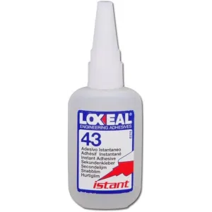 LOXEAL 43 SPECIAL 50 GR. BOTTLE UNIVERSAL INSTANT ADHESIVE FOR BONDING MATERIALS