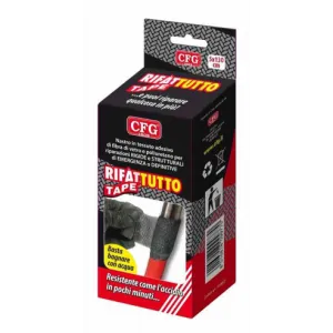 CFG RIFATUTTO - FIBREGLASS REPAIR TAPE FOR REPAIRING PIPES, LEAKS AND DAMAGED SURFACES
