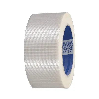 NASTRO RINFORZATO TRAMATO ROTOGAL PER IMBALLAGGIO E FISSAGGIO RESISTENTE - DISPONIBILE NELLE MISURE MM. 25 X MT 50 E MM. 50 X MT