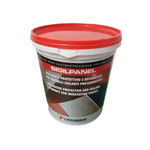 SIGIL PANEL LIQUID WATERPROOFING MEMBRANE FOR ROOFS AND TERRACES - AVAILABLE IN KG. 3 WHITE/GREY, KG. 3 TERRACOTTA RED
