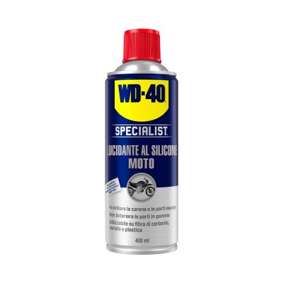 WD-40 LUCIDANTE AL SILICONE 400 ML LUBRIFICANTE MULTIUSO PER SBLOCCO E PROTEZIONE
