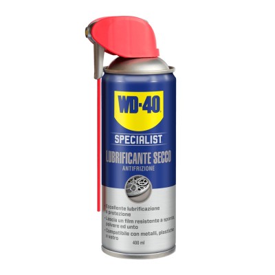 WD-40 SPECIALIST LUBRIFICANTE SECCO AL TEFLON 400/ML PER USI TECNICI E PROFESSIONALI