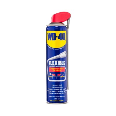 SBLOCCANTE WD-40 BOMBOLETTA 600 ML FLEXIBLE LUBRIFICANTE MULTIUSO PER SBLOCCO, PROTEZIONE E LUBRIFICAZIONE