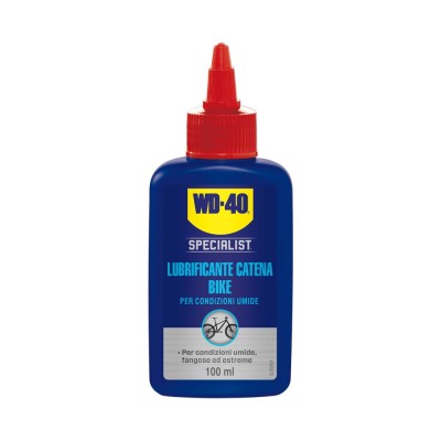 WD-40 SPECIALIST BIKE GRASSO CATENA COND.UMIDE 100/ML PER LUBRIFICAZIONE PROLUNGATA